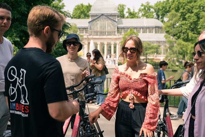 Madrid : Visite guidée à vélo des points forts en 3 heures avec tapas en option