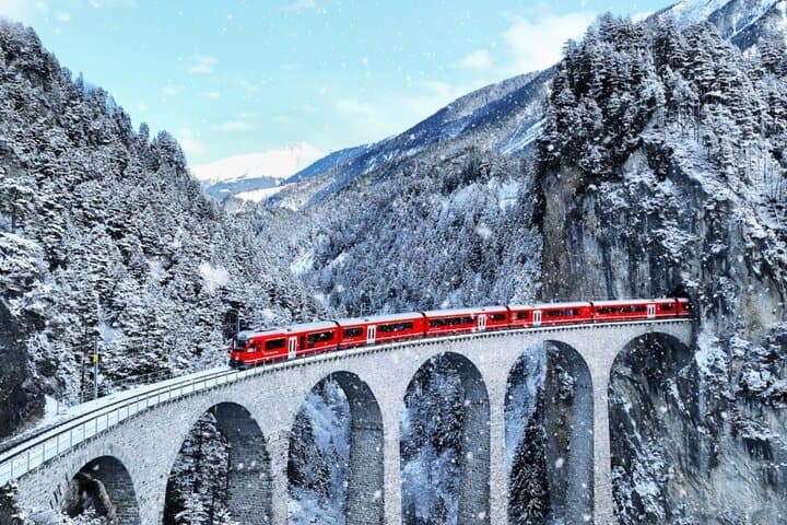 Bernina Roten Zug Erlebnis von Mailand — Foto 5