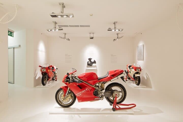 Biglietti d'ingresso ai Musei Ducati, Ferrari e Lamborghini