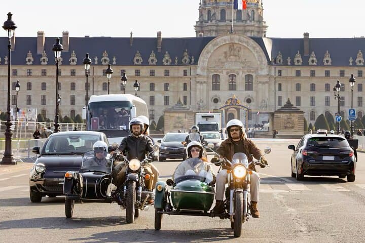 Private Vintage Beiwagen Tour in Paris — Foto 5