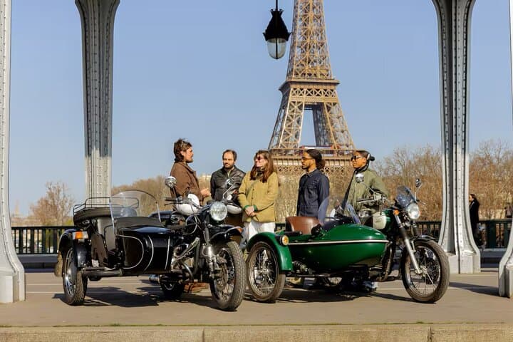Private Vintage Beiwagen Tour in Paris — Foto 4