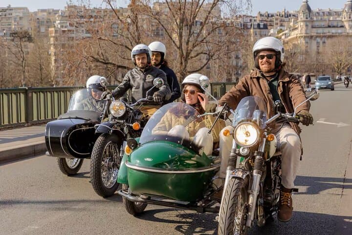 Private Vintage Beiwagen Tour in Paris — Foto 2