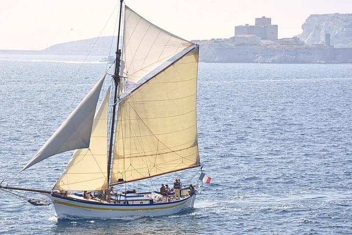 Croisière à la voile, Château d'If, Calanques de Frioul et baignade — photo 4