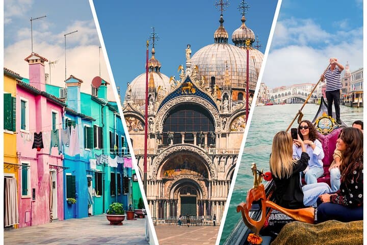 Basilica di San Marco, Palazzo Ducale e Giro in Gondola con Murano e Burano — foto 2