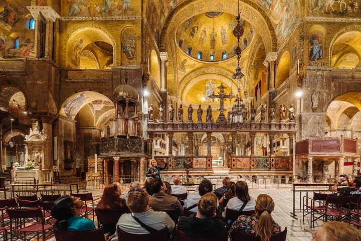 Venezia: Tour serale della Basilica di San Marco con visita opzionale al Palazzo Ducale