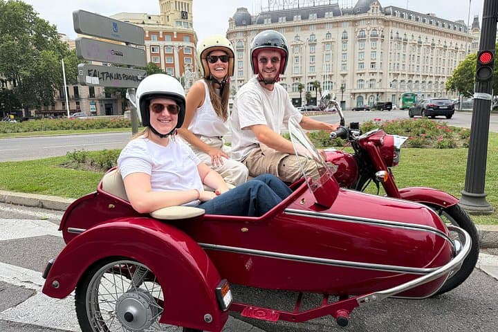 L'Expérience Ultime en Sidecar Privé à Madrid (2 Heures) — photo 3