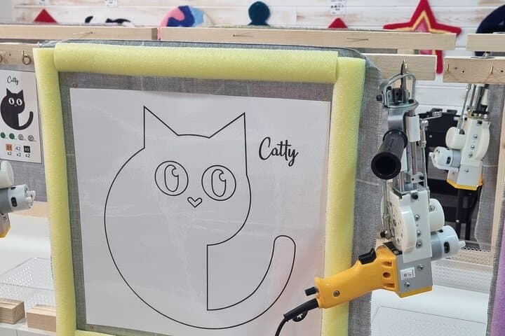 Tufting-Workshop: Gestalte Deinen eigenen Teppich in Valencia — Foto 3