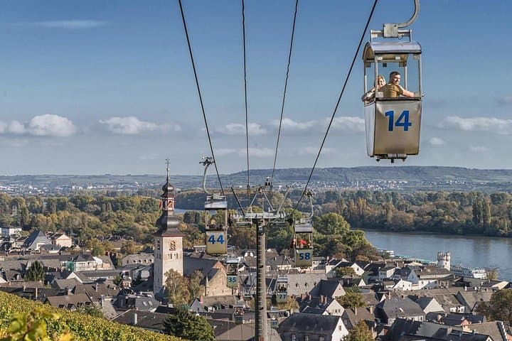 Excursion sur le Rhin avec Ruedesheim et mini-croisière depuis Francfort