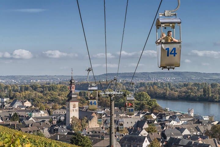 Rheinfluss Tour mit Rüdesheim und Mini-Kreuzfahrt ab Frankfurt — Foto 1