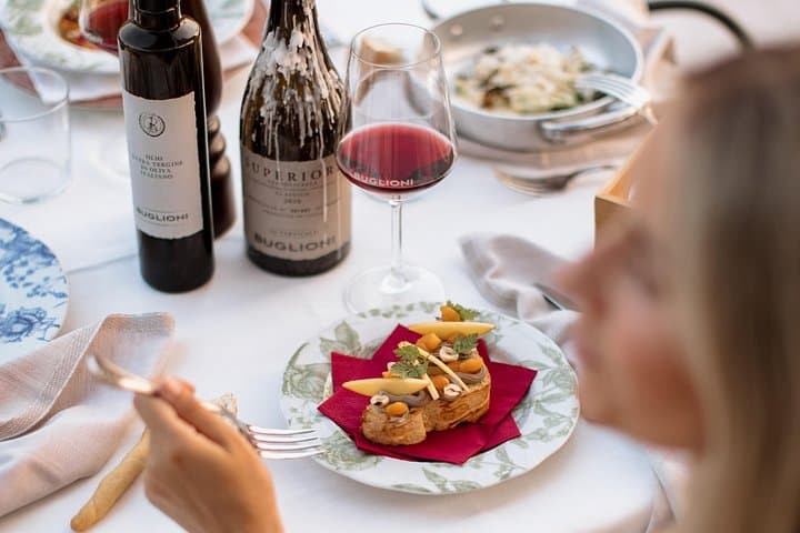 Valpolicella Mittag- oder Abendessen Wein- und Essensverkostung
