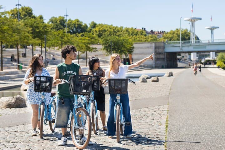 Tour in bicicletta in città con ComhiC - Parco della Tête d'Or - 2h