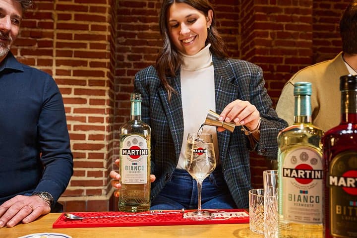 Martini Cocktail Erlebnis in Pessione, Italien — Foto 3