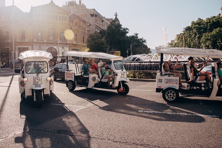 Offizieller Tuk Tuk BCN | Barcelona 3-Stunden-Stadttour