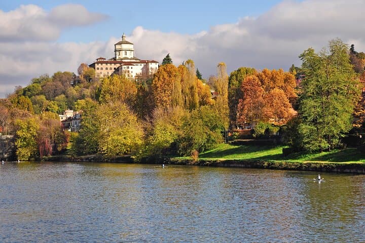 Visite panoramique de Turin : Toits, collines et jardins royaux