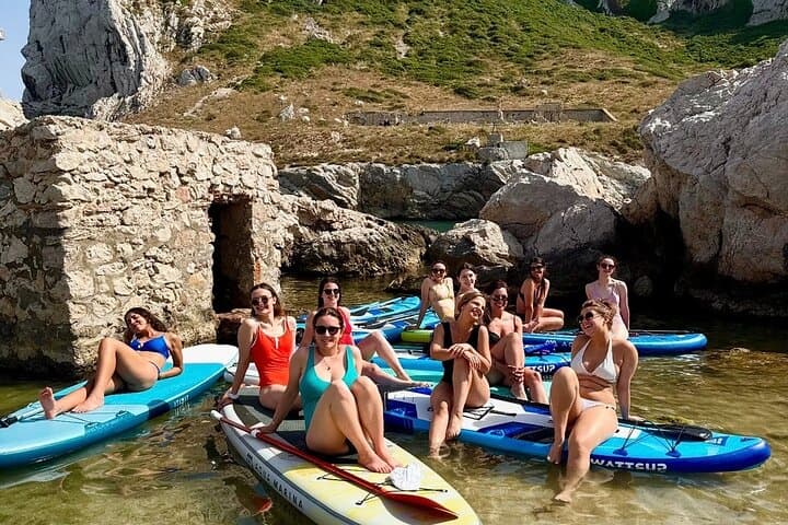 Excursion guidée en paddle dans les Calanques de Marseille — photo 2