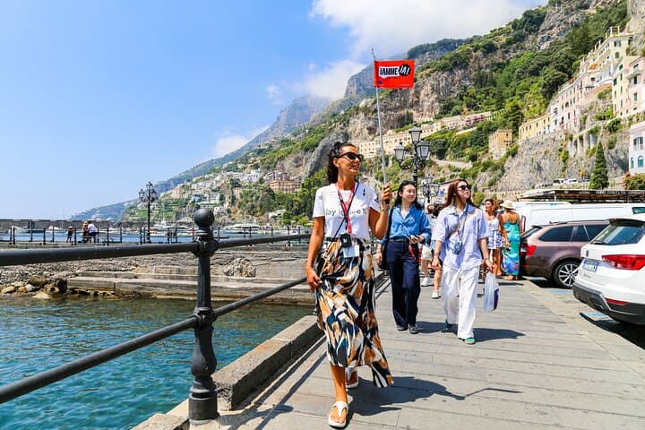 Tour della Costiera Amalfitana: Positano, Amalfi e Ravello da Napoli