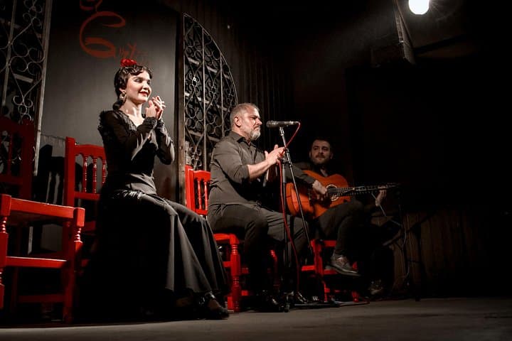 Spettacolo di Flamenco Locale al El Cortijo, Madrid — foto 4