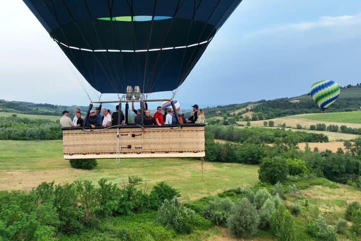 Heißluftballonfahrt über Chianti — Foto 2