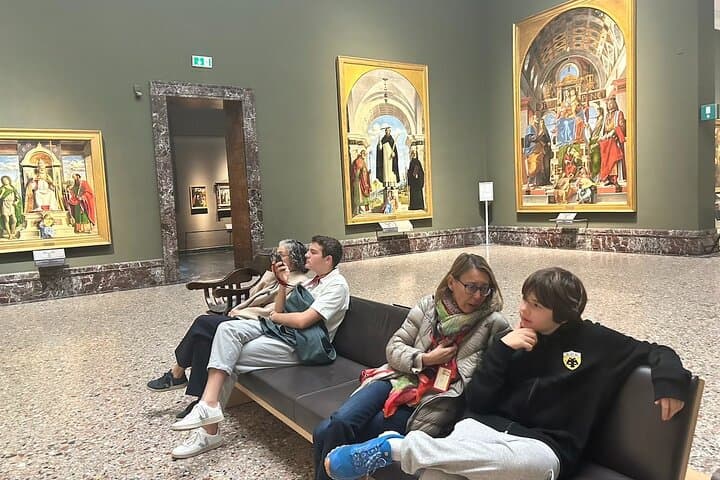 Tour privado de la Galería de Arte Pinacoteca de Milán y el Distrito de Brera