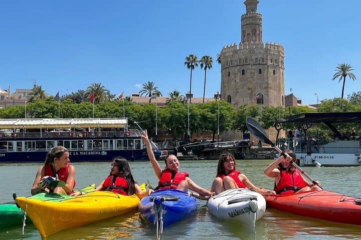 Séville : Location de kayak sur le fleuve Guadalquivir