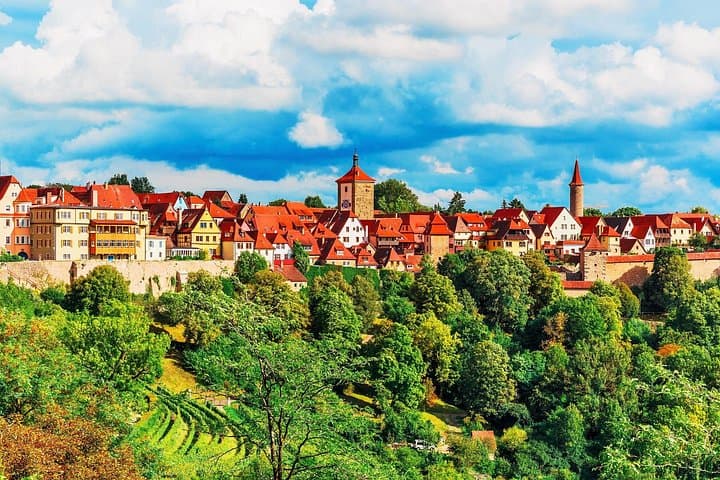 Escursione privata di un giorno a Rothenburg ob der Tauber da Francoforte