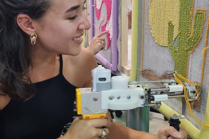 Tufting-Workshop: Gestalte Deinen eigenen Teppich in Valencia