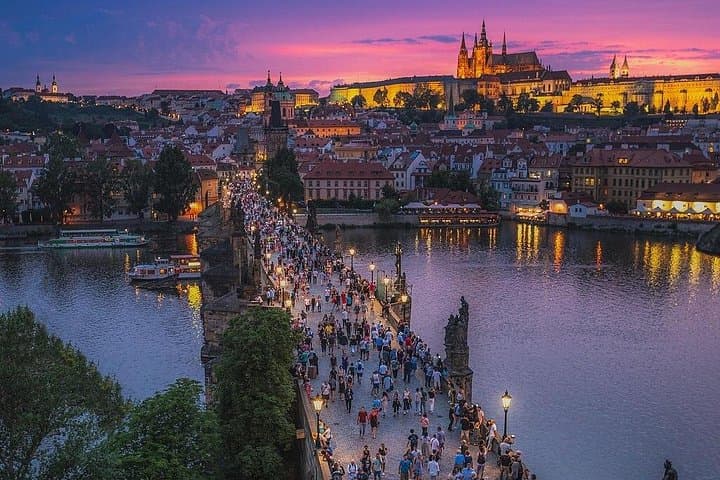 Transfert privé de Munich à Prague avec visites