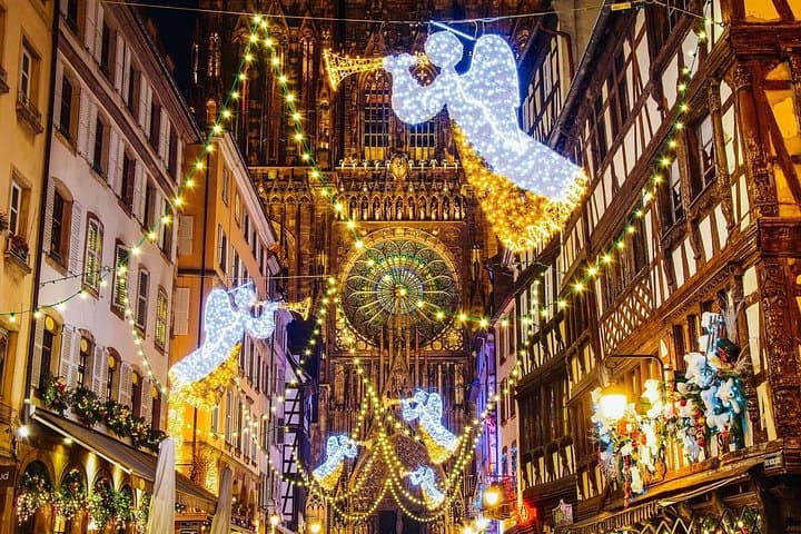 Tour Privato a Piedi dei Mercatini di Natale di Strasburgo