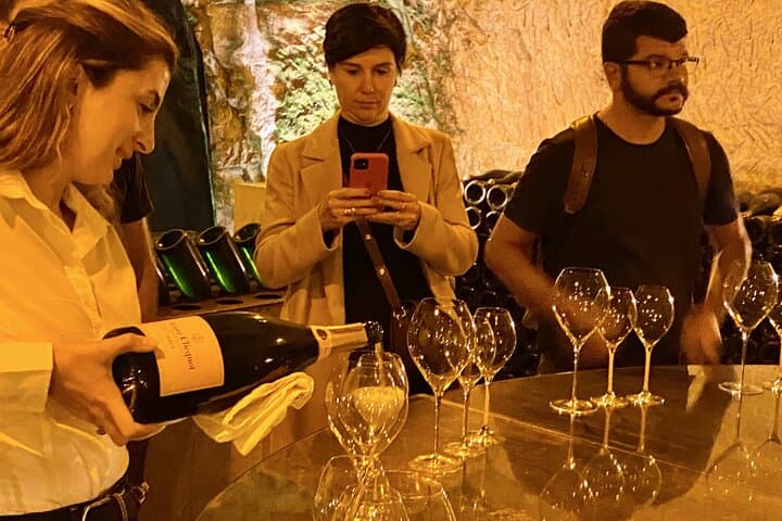 DeLuxe DOM PERIGNON Veuve Clicquot Verkostungen Michelin Mittagessen — Foto 2