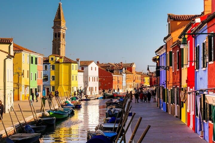 Entdecken Sie Murano, Burano und Torcello in einem semi-privaten Bragozzo — Foto 2