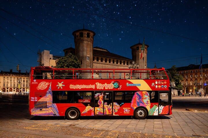 Tour Notturno di Torino in Autobus Scoperto