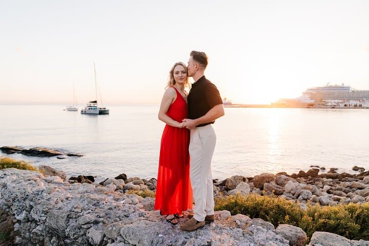 Séance photo privée de vacances avec un photographe à Ibiza