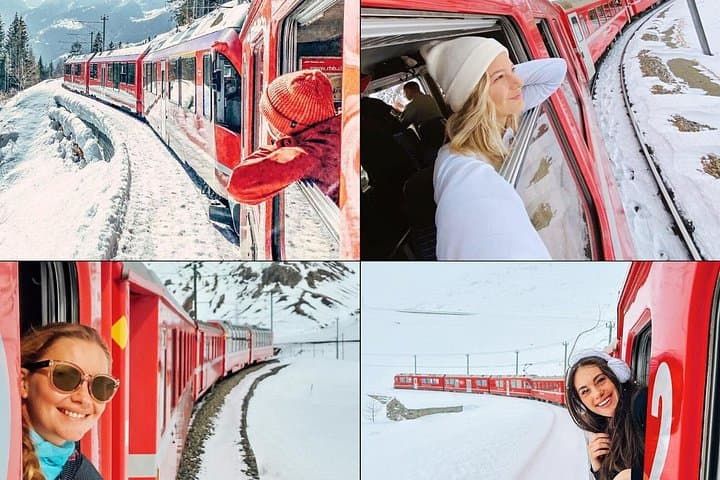 Von Mailand: Bernina Roten Zug und Tour durch St. Moritz — Foto 2
