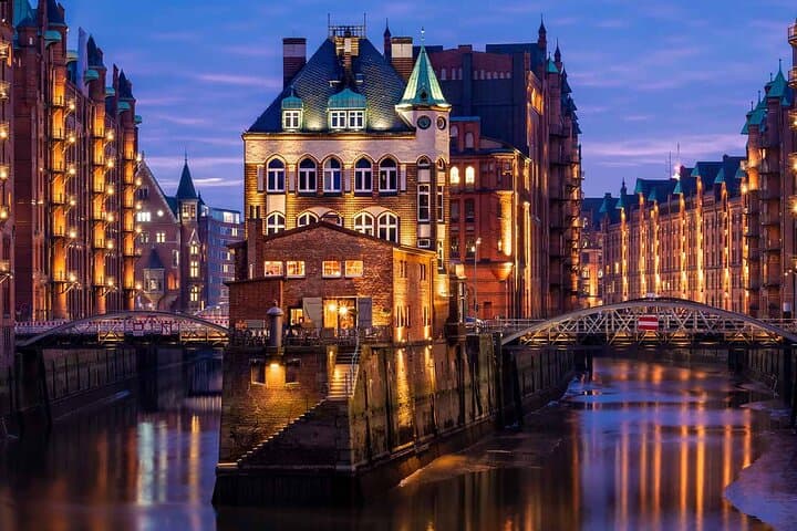 Hambourg : Speicherstadt et Elbphilharmonie