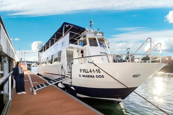 Kreuzfahrt auf dem Guadalquivir in Sevilla — Foto 2