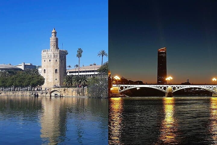 Siviglia: Crociera sul fiume Guadalquivir con pranzo o cena