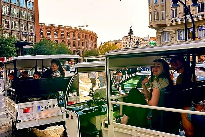 Tour di Madrid in Tuk Tuk
