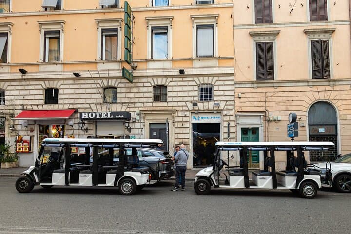 Rom-Höhepunkte Stadtrundfahrt mit dem Golfwagen — Foto 2