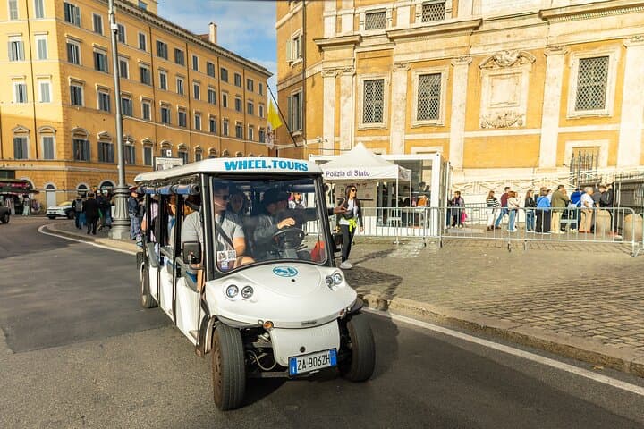 Rom-Höhepunkte Stadtrundfahrt mit dem Golfwagen — Foto 5