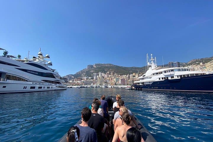Excursion en mer de Nice à Monaco