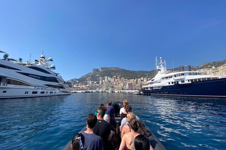 Escursione in mare da Nizza a Monaco