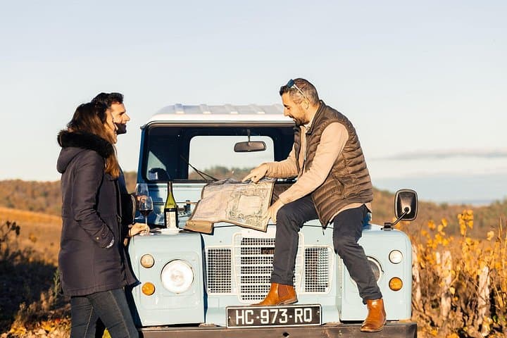 Tour privato in 4x4 di mezza giornata nel Beaujolais