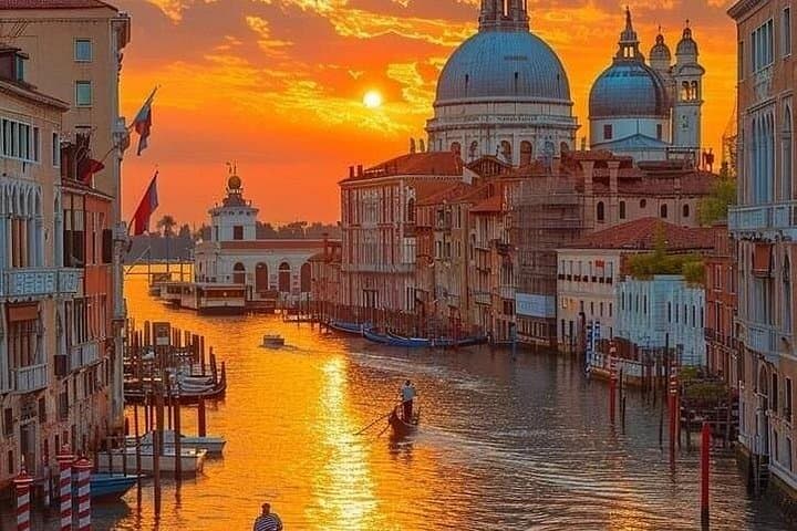 Venise : Balade en gondole privée VIP d'1 heure avec champagne et photos — photo 4