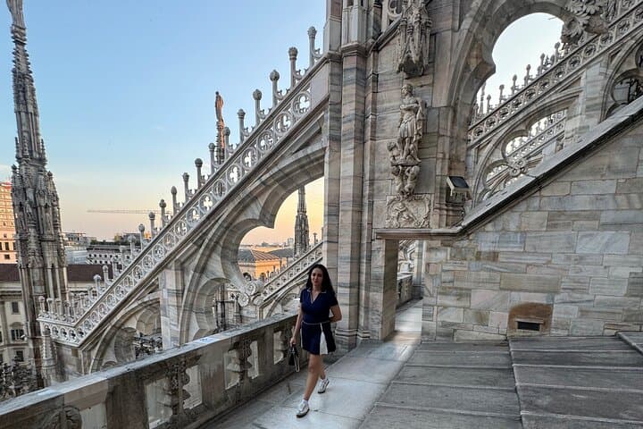 Cattedrale del Duomo di Milano e Accesso al Tetto
