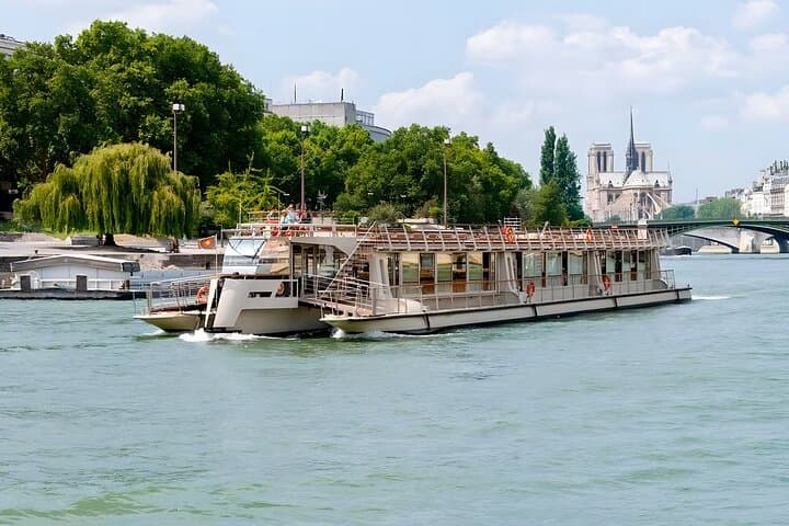 Croisière touristique de 1 heure sur la Seine depuis la Tour Eiffel