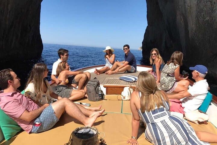 Tour Deluxe Semi-Privato di Un Giorno a Capri da Positano e Amalfi