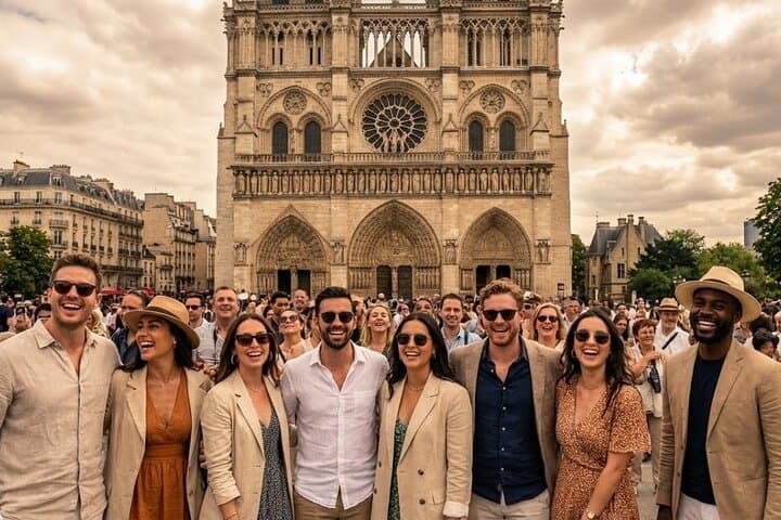 Innenbesichtigung der Kathedrale Notre-Dame mit festgelegtem Gruppen-Zugang — Foto 5