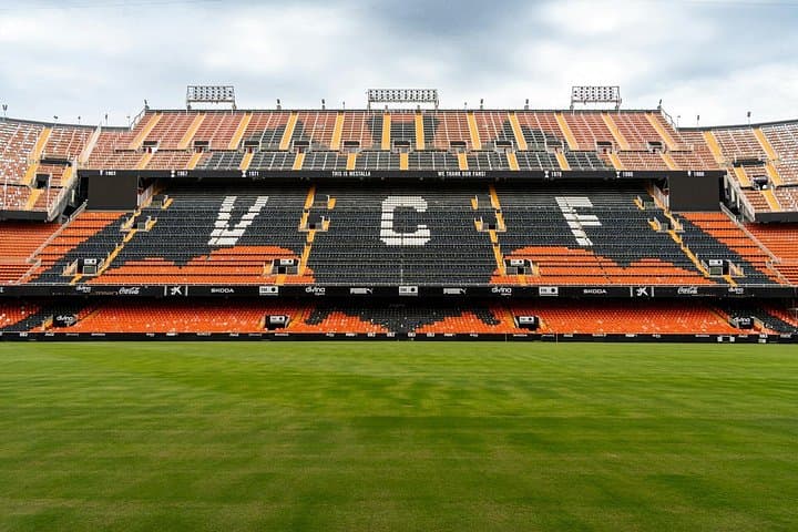 Biglietto per il Mestalla Stadium di Valencia e Tour Digitale della Città