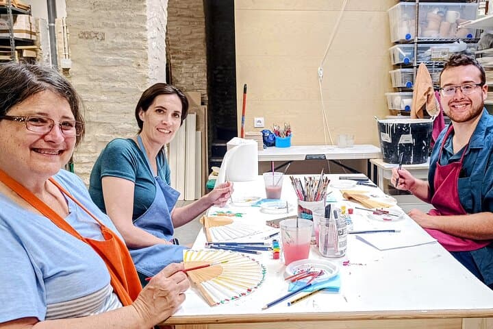 Laboratorio di Pittura di Ventagli Spagnoli a Valencia — foto 3
