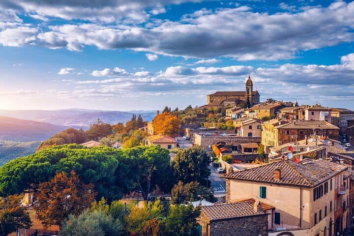 Vins de Toscane & Déjeuner : Expérience Montepulciano & Montalcino